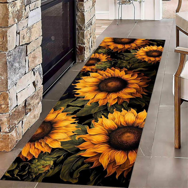 Commercial Printing Format - 3D Vision Flower Runner ковер с