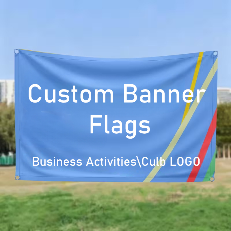 Commercial Printing Companies Usa - Флаг-баннер на заказ с персонализированным логотипом