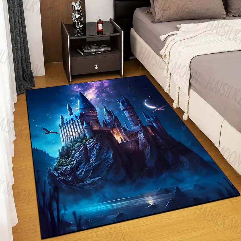 1 шт., ковер с принтом Castle  – обзор и цена Commercial Printing Format