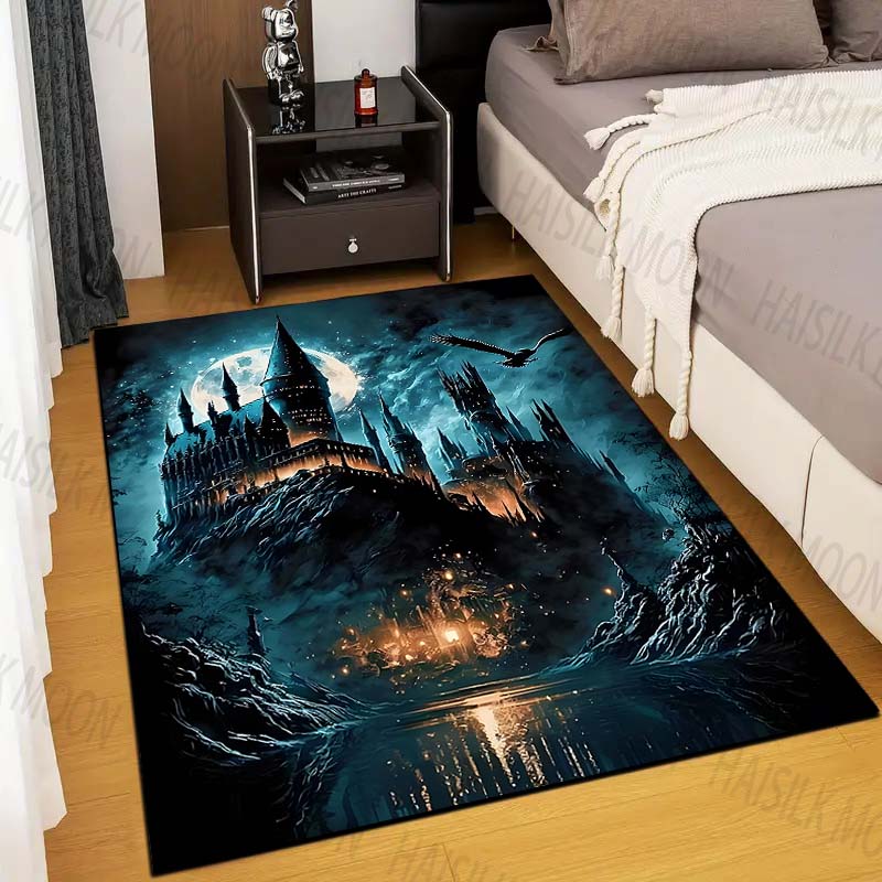 1 шт., ковер с принтом Castle  – обзор и цена Commercial Printing Format